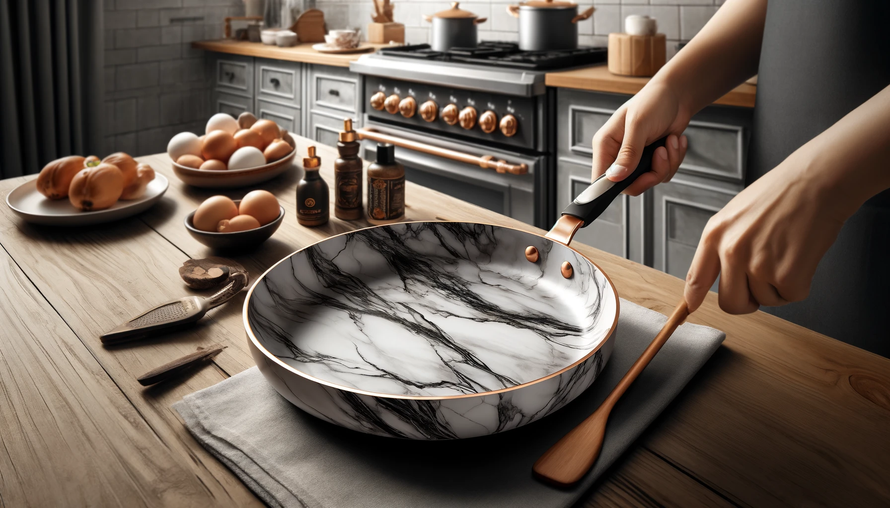 Marble Coating: Is Cooking with a Marble-Coated Pan Safe?